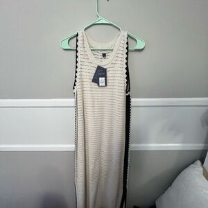 Universal Thread White Knit Sleeveless Top